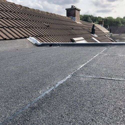 Nieuw plat dak gelegd in Rotterdam Nieuw plat dak gelegd in Rotterdam